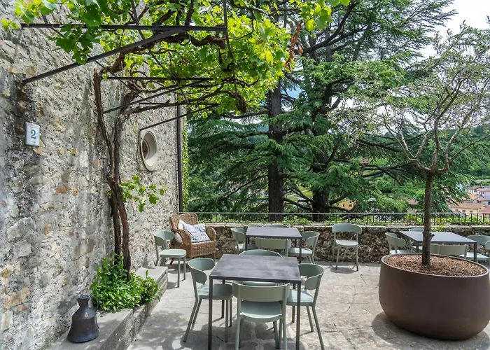 Historic Castle Overlooking Garfagnana Valley Camporgiano